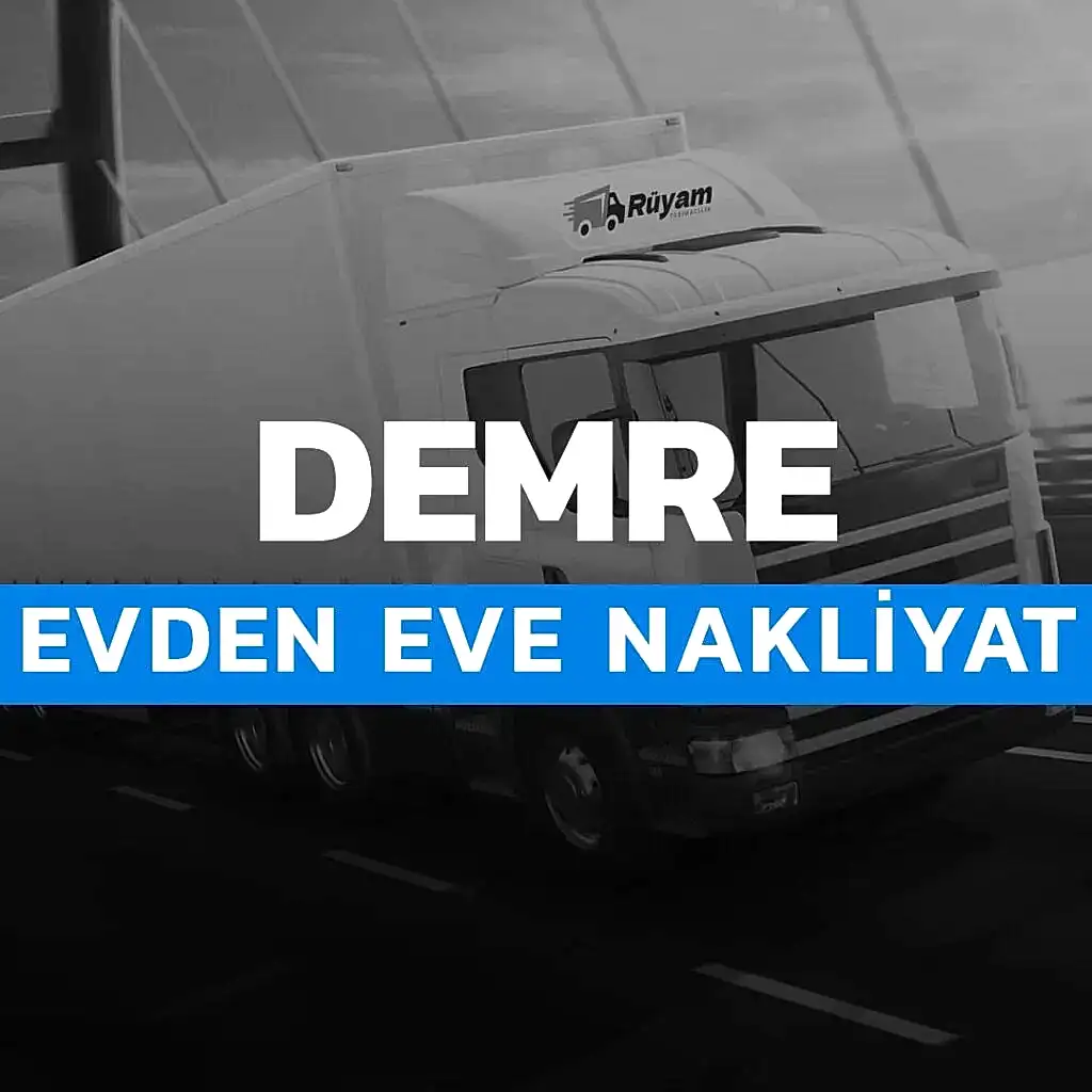Demre evden eve nakliyat hizmeti