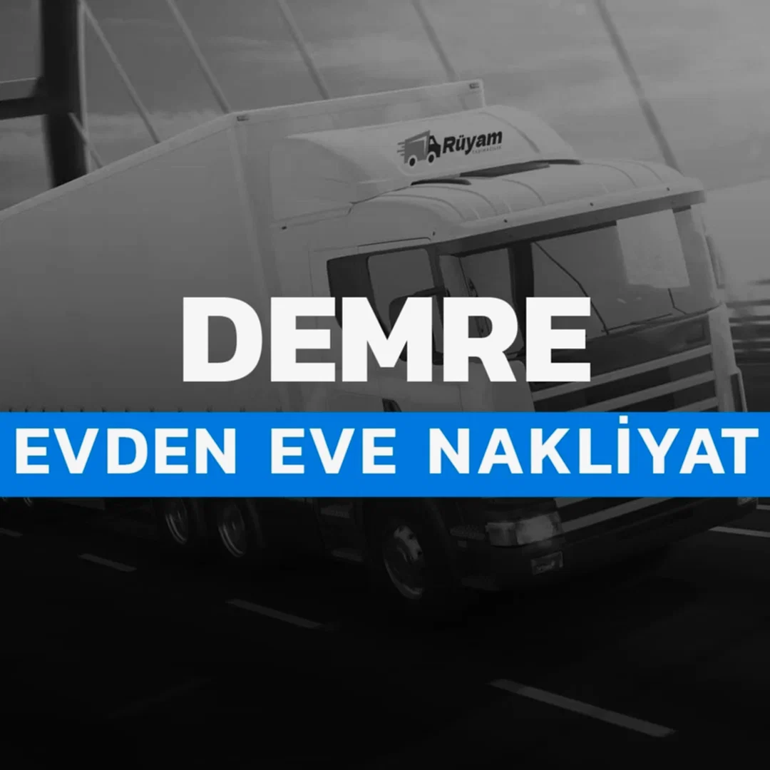 Demre evden eve nakliyat hizmeti